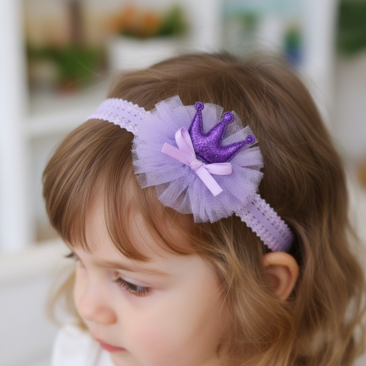 Purple Crown Hairband