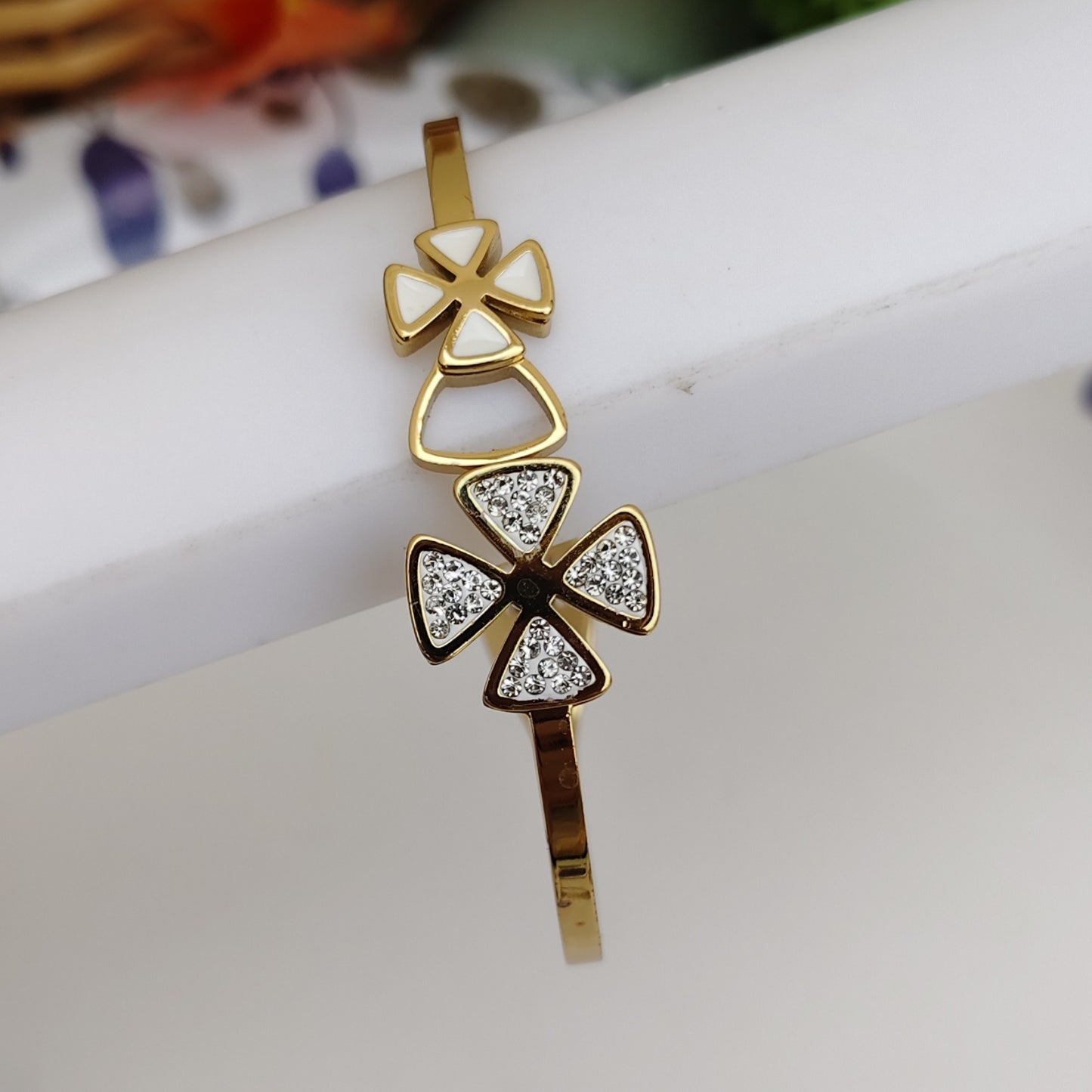 Dual Flower Bracelet