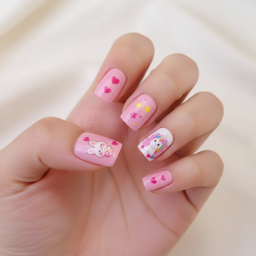 Kids Size Fake Nails