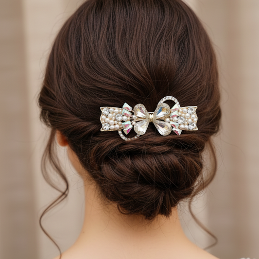 Crystal Hair Barrette