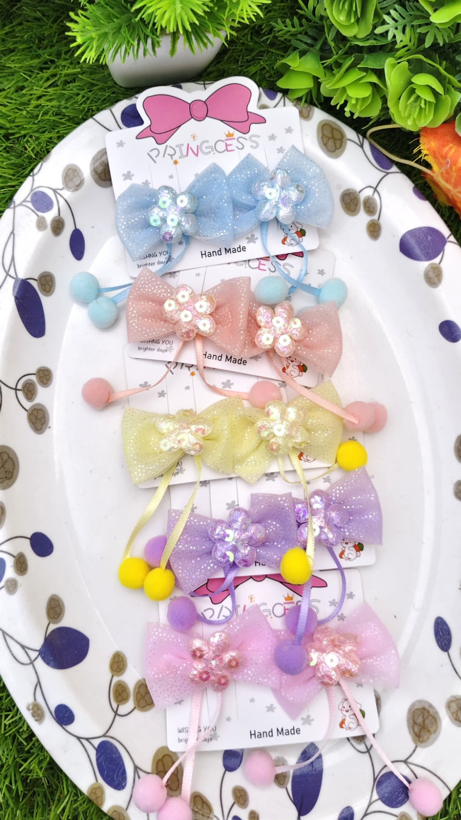 Princess Bow Hair Ties