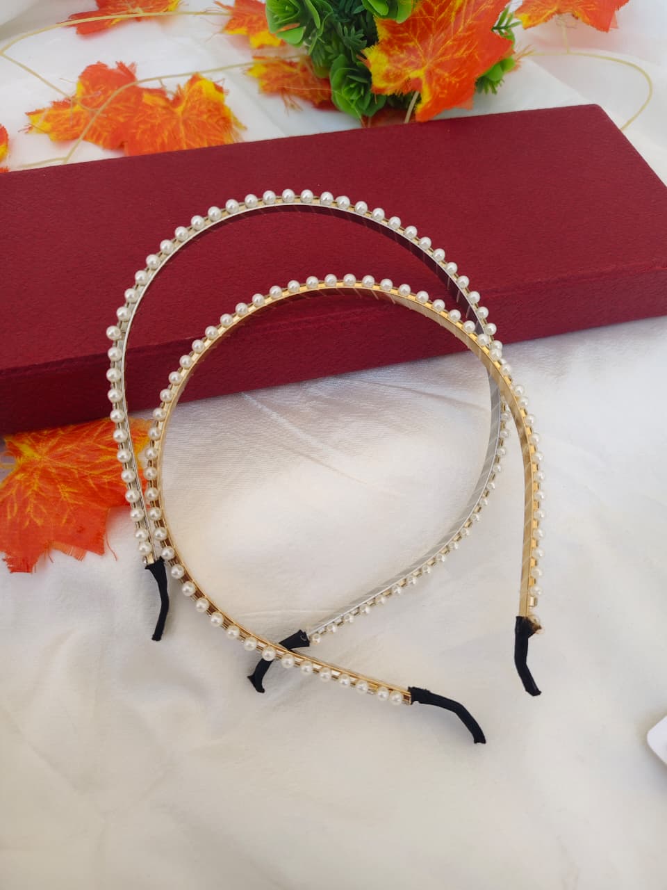 Pearl & Crystal Headband